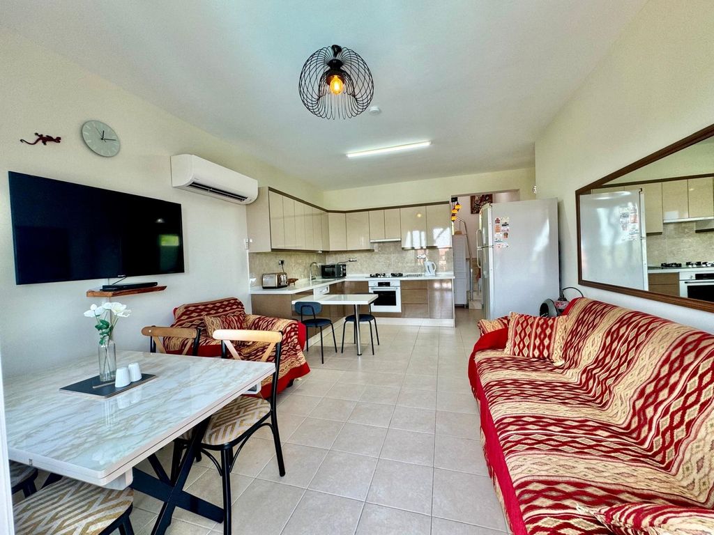 Property photo 3 of 21 Ready-To-Move Apartment For Sale In Ovacik, Fethiye – A Spacious Open-Plan Living Room