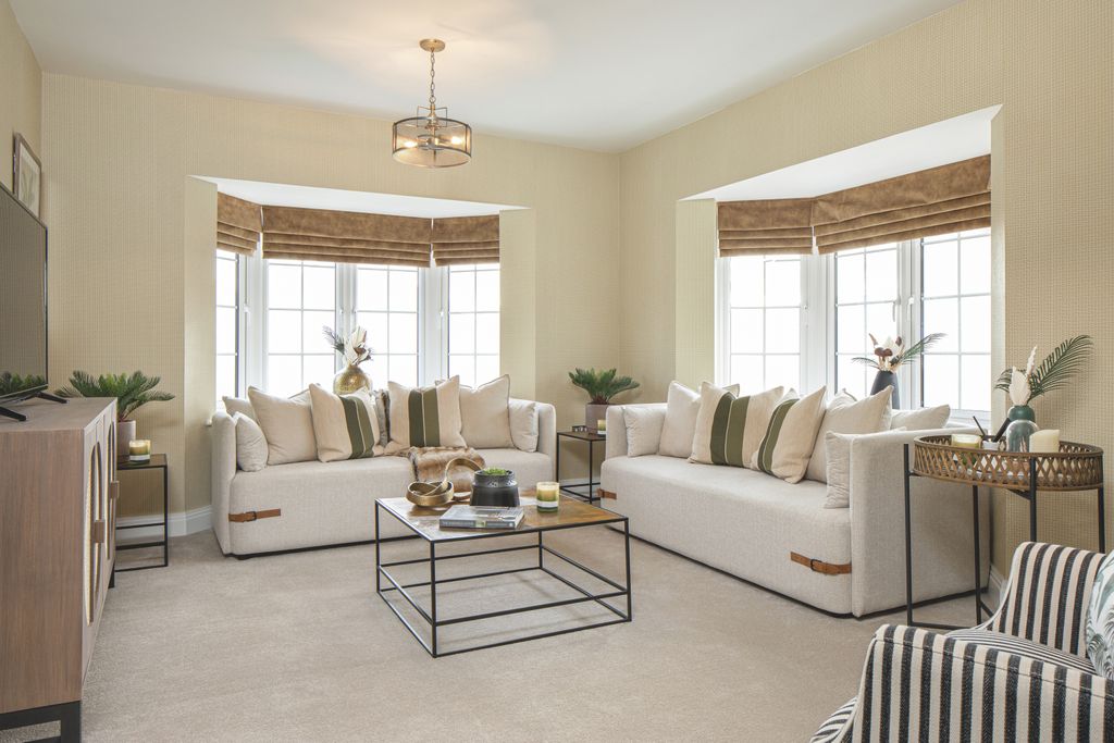 Property photo 2 of 22 Aylett's Green, Kelvedon - Plot 2, Lounge | cala Homes For Sale In Essex