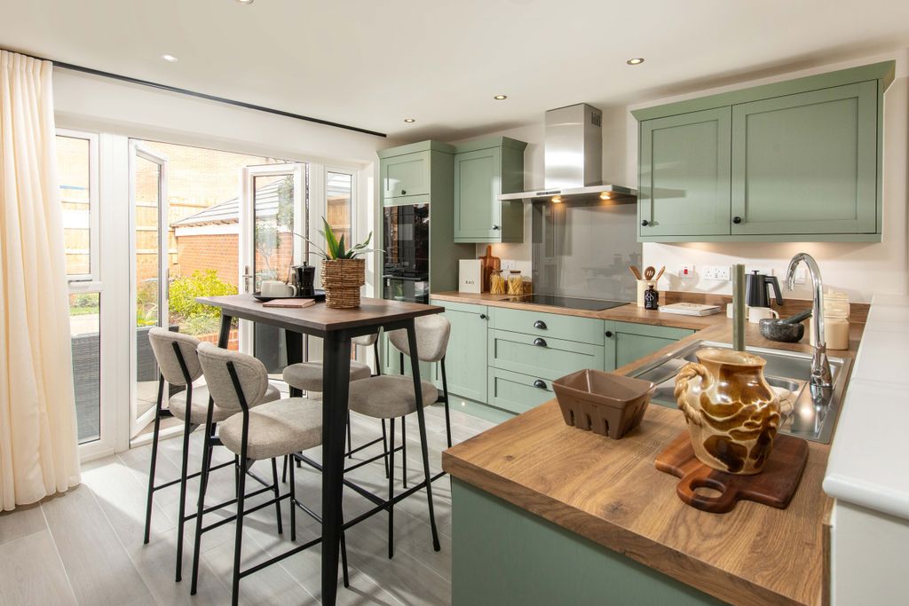 Property photo 2 of 10 Curborough Fields Wychwood Show Home Kitchen-Diner