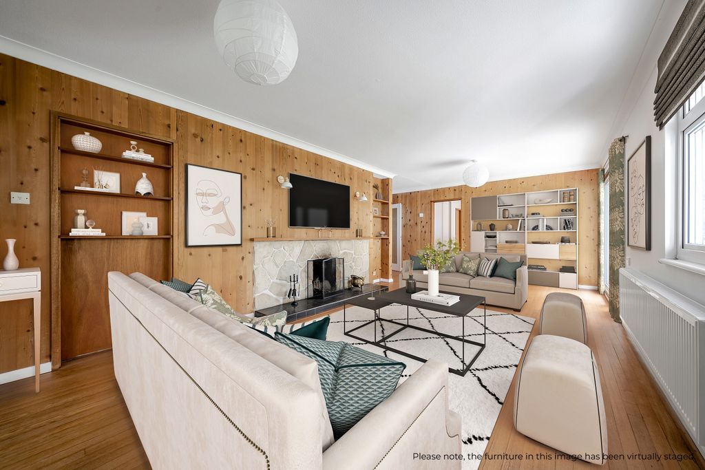 Property photo 3 of 18 Living Room 1 - Virtual Staging Image