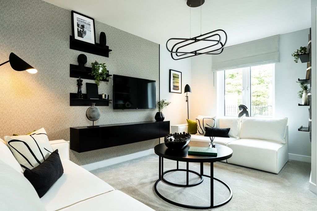 Property photo 3 of 11 The Living Room Is Light And Welcoming