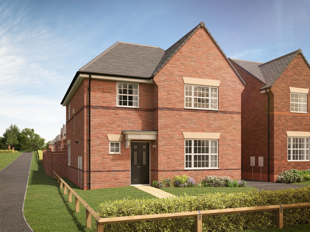 Property photo 1 of 8 A Modern Brick House With A Manicured Lawn And A Paved Walkway In The Foreground Is Set Against A ba