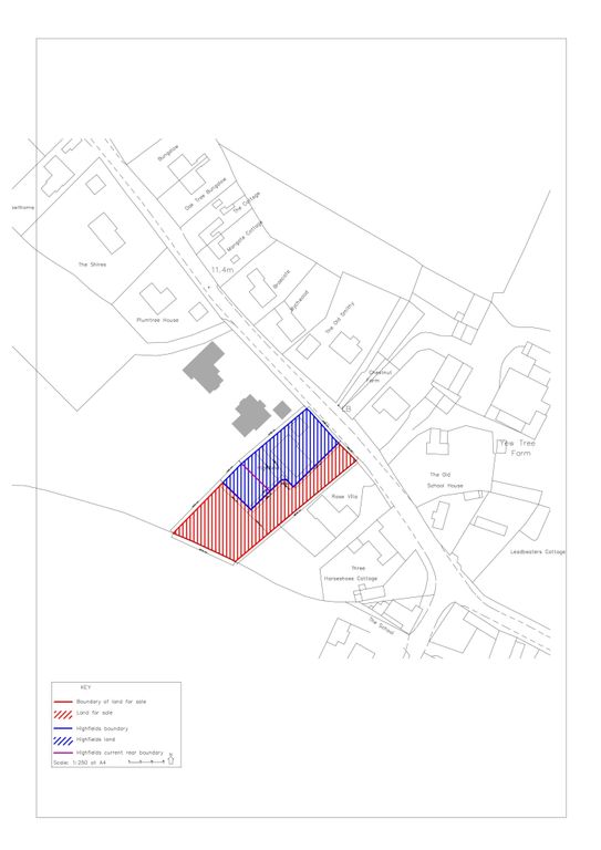 Property photo 1 of 12 Dimensioned Plan - Plot And Additional Land
