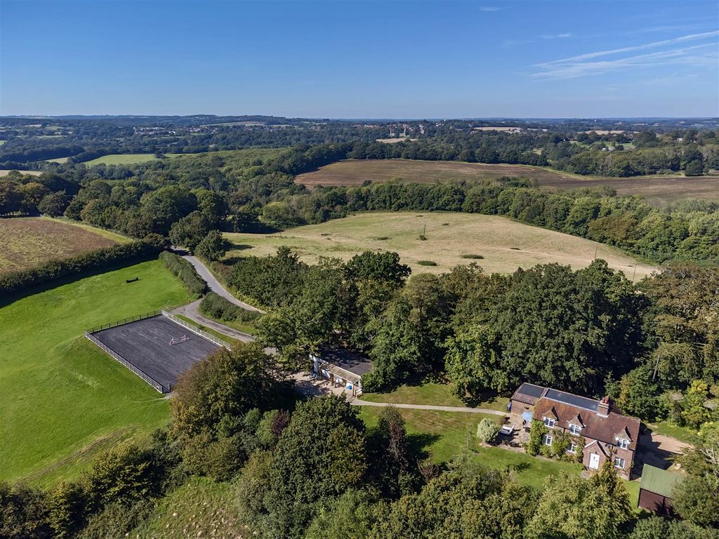 Property photo 1 of 27 Aerial View Of House/Stables/Arena