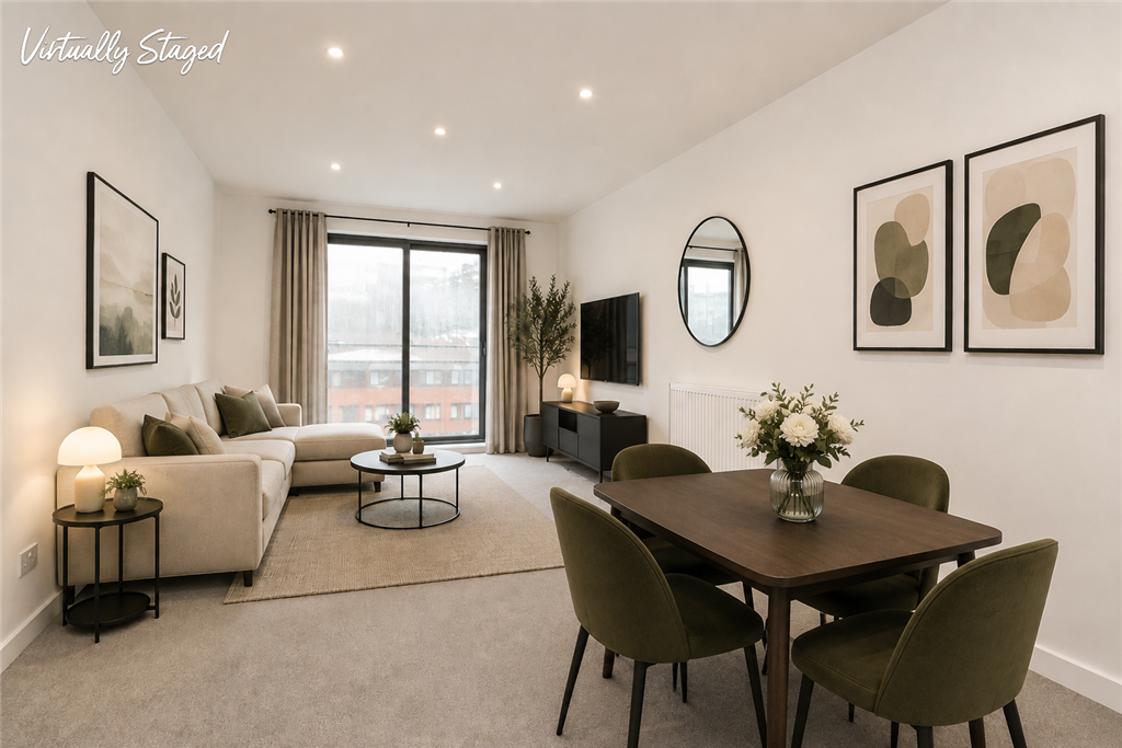 Property photo 1 of 9 Staged Kitchen Lounge Diner