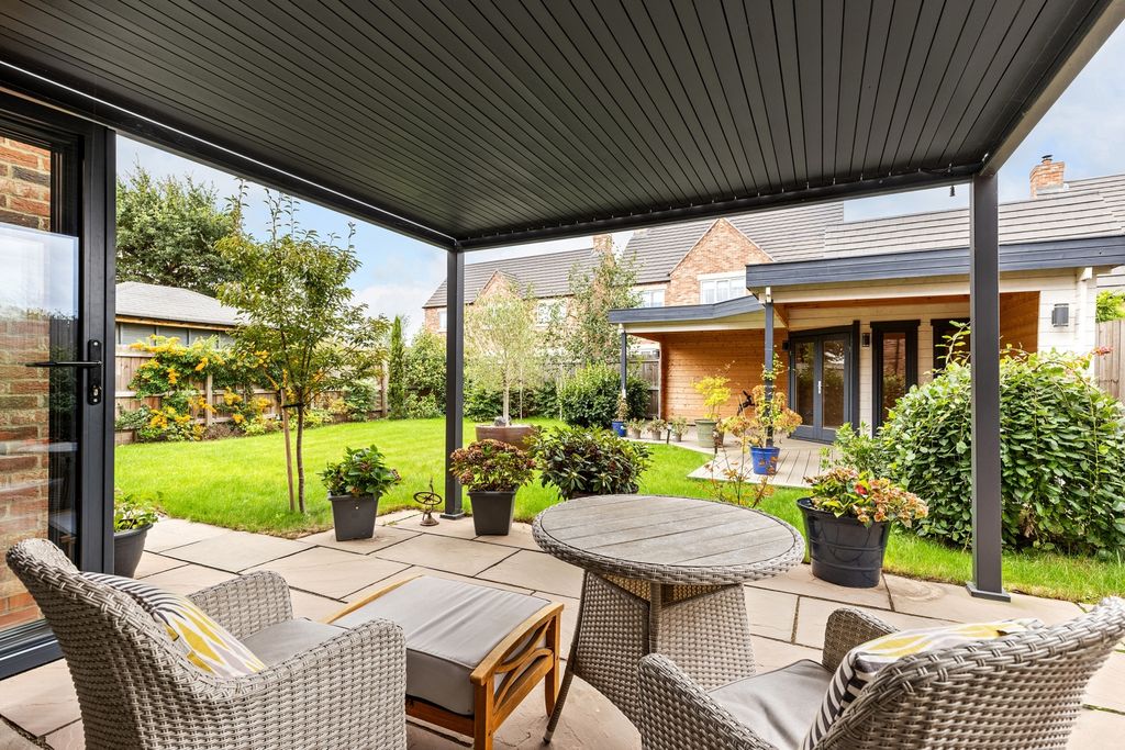 Property photo 3 of 37 Rear Patio With A View To Summer House