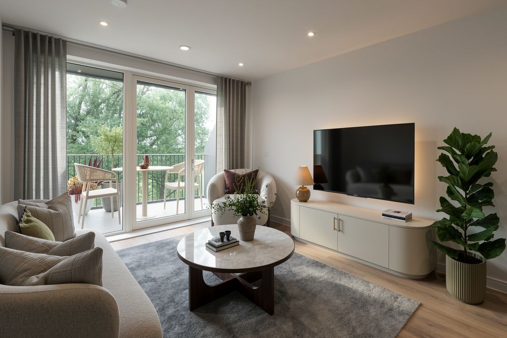 Property photo 1 of 7 Living Area 2 - One Bed Apt 26.05.13 Northwick Parkside -144010
