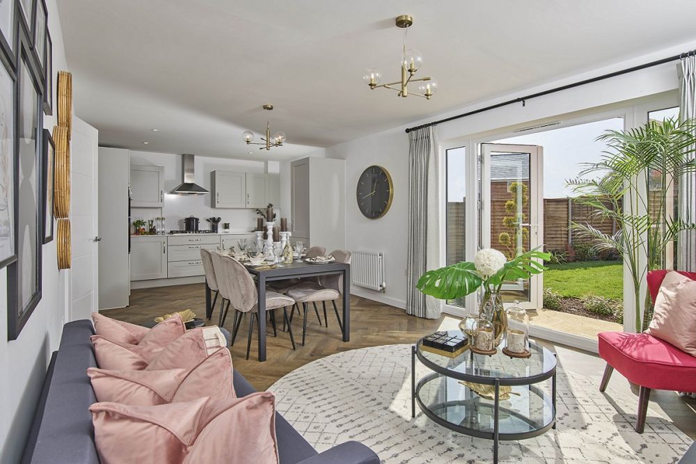 Property photo 3 of 10 New Home In Nuneaton The Dartford Kitchen And Dining Image