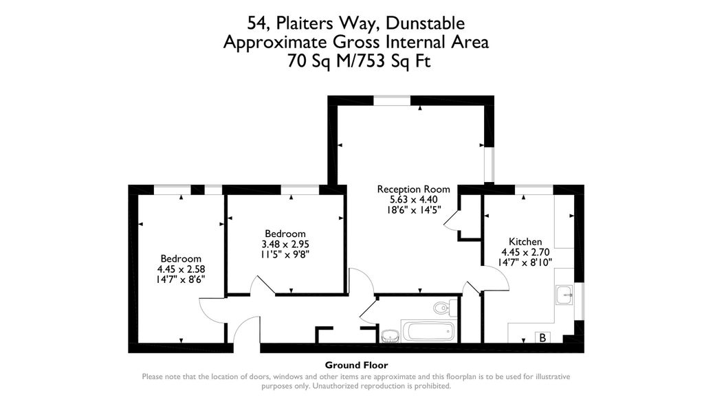 Property photo 2 of 6 54, Plaiters Way, Lu5 6Jz.Jpg