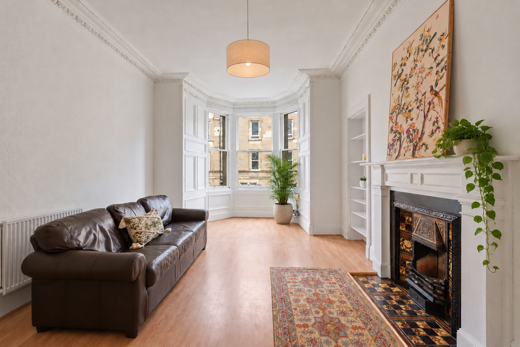 Property photo 3 of 30 Elegant Victorian Living Room With Greenery