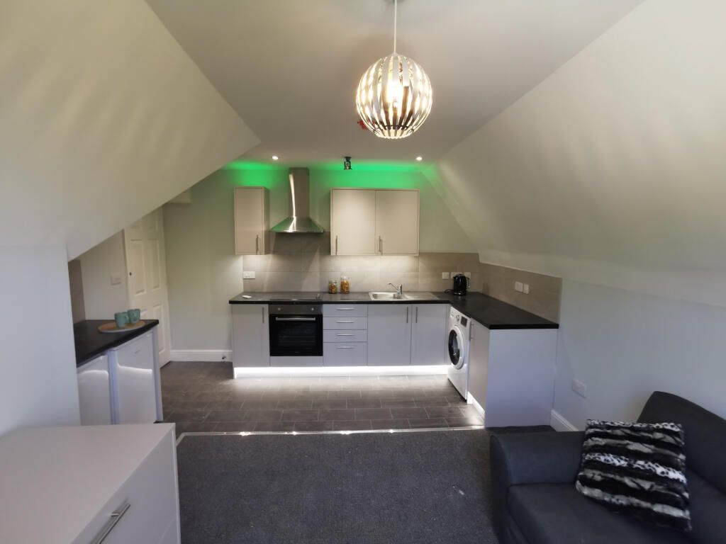 Property photo 1 of 8 Modern Kitchen With Sleek LED Feature Lighting...