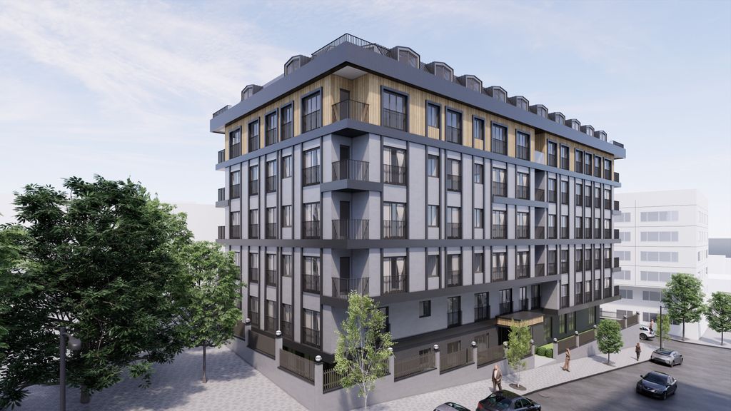 Property photo 1 of 11 Istanbul Residential Apartments In Kagithane For Sale - Main View Of The Apartment Complex