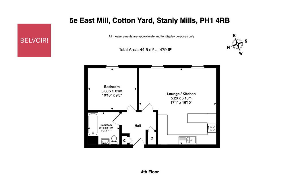 Additional image 20 of 1 bed penthouse for saleCotton Yard, Stanley Mills, Perth PH1