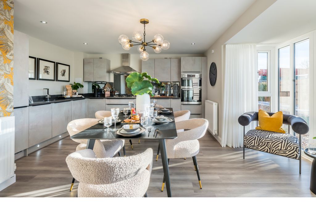 Property photo 3 of 8 Open Plan Kitchen Dining Falkland Dwh
