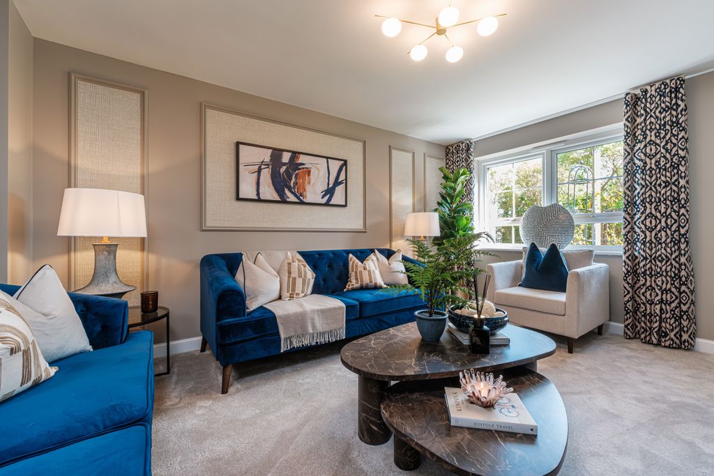 Property photo 3 of 7 Interior View Of The Lounge In Our 4 Bed Kingsley Home