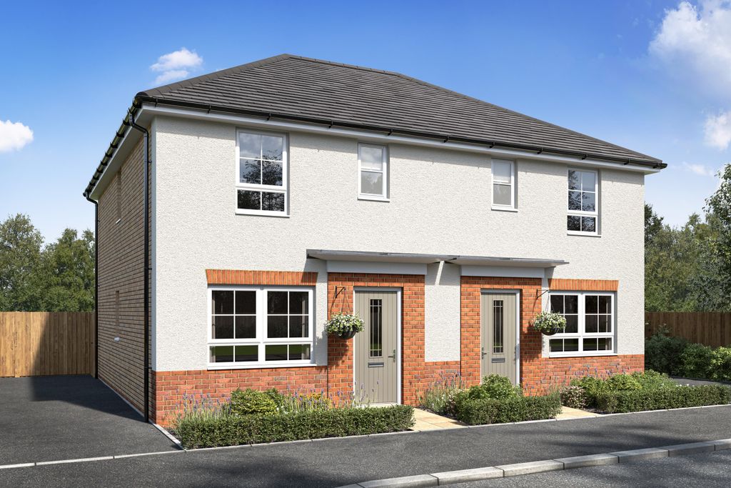Property photo 1 of 9 CGI Image Of The Ellerton Rendered 3 Bedroom Home