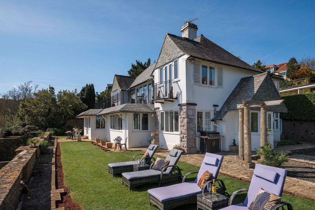 Property photo 3 of 25 Garden And Rear Elevation_Castle Tor, Oxlea Road, Torquay