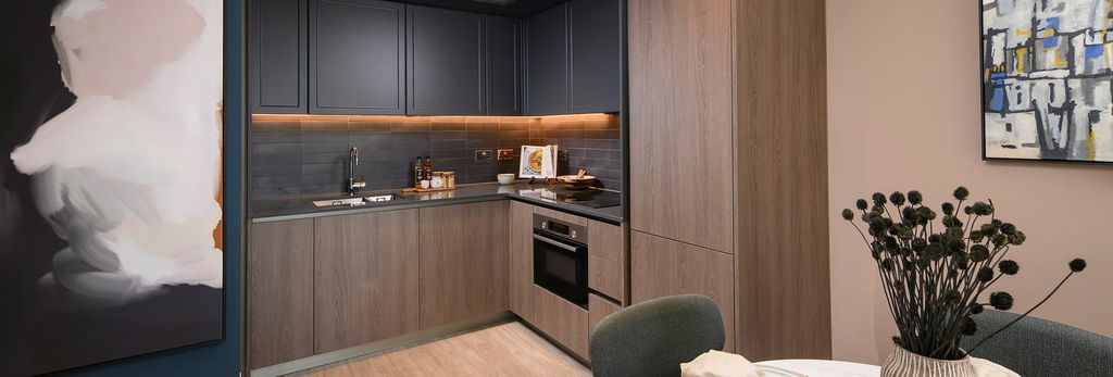 Property photo 3 of 4 An Interior Kitchen/ Dining Room Image At Oval Village