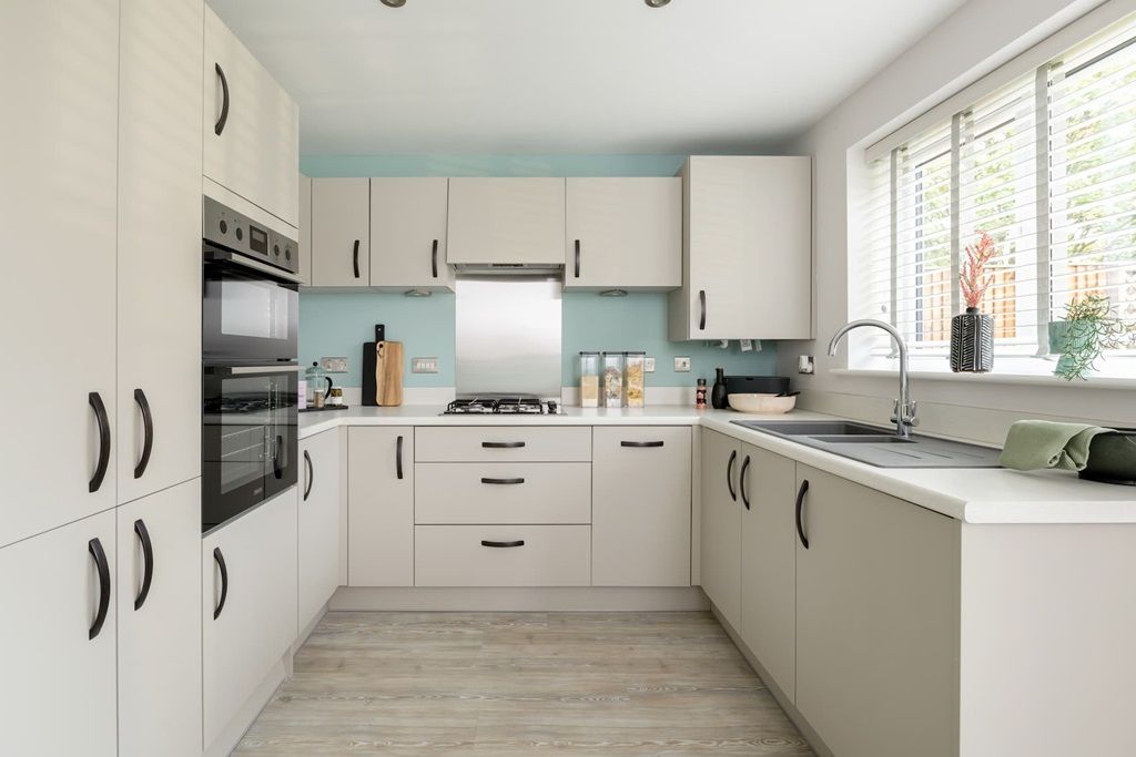 Property photo 3 of 13 Contemporary Fitted Kitchen With Lots Of Storage Space