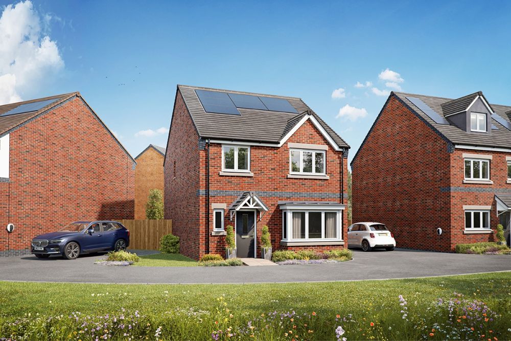 Property photo 1 of 10 1 Crest Nicholson At Branston Locks The Romsey External CGI