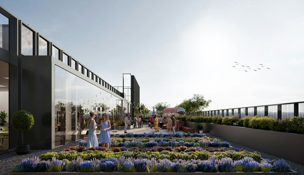 Property photo 3 of 9 The Turing Building 21st Floor Terrace.Jpg