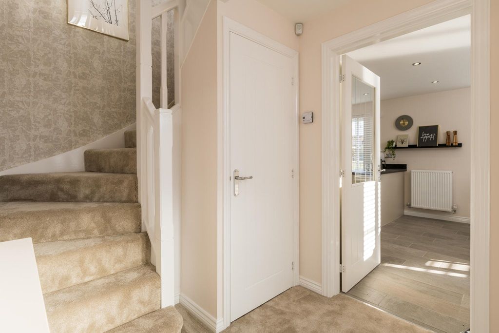 Property photo 2 of 12 The Trusdale Has A Spacious Hallway With Convenient Downstairs Toilet