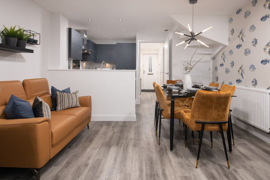 Property photo 3 of 10 Internal Image Of The Kingsville Open Plan Kitchen/Dining Family Space