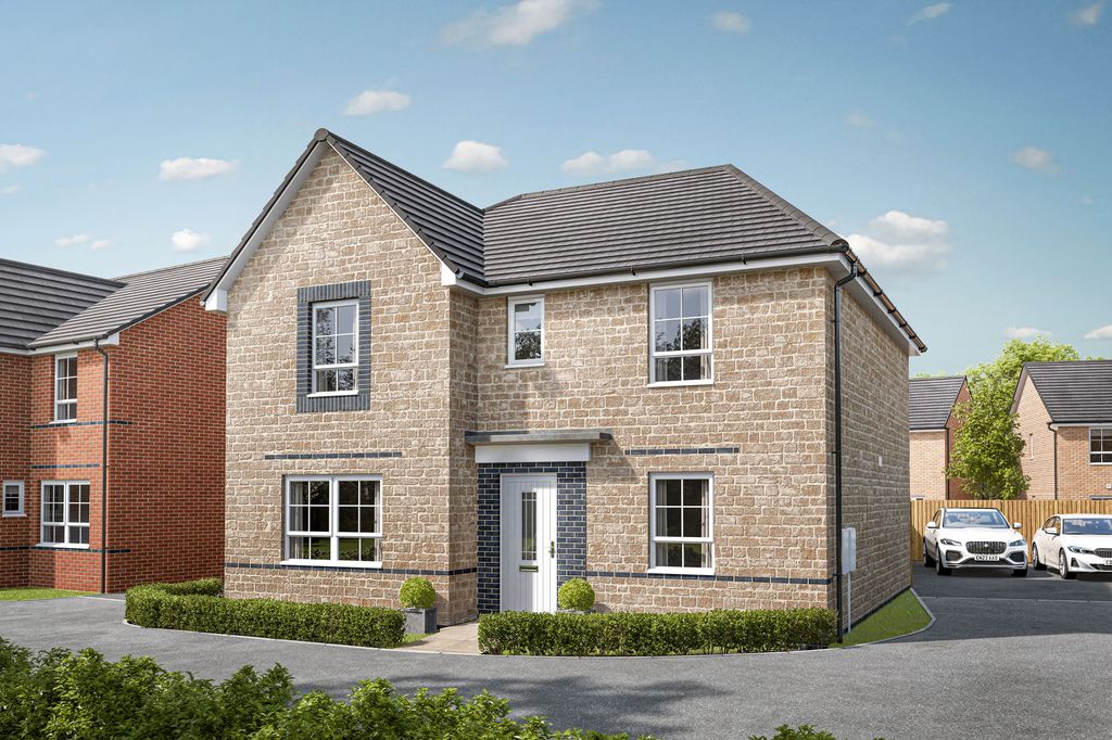 Property photo 1 of 10 Exterior CGI View Of Our 5 Bed Lamberton In Stone Finish