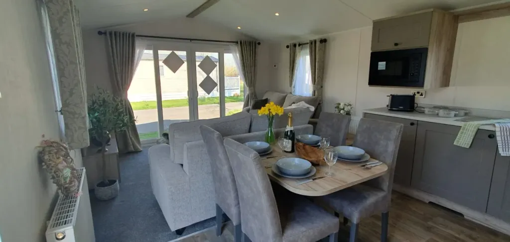 Property photo 3 of 8 Willerby Malton Lounge Dining Area At New Romney Holiday Park