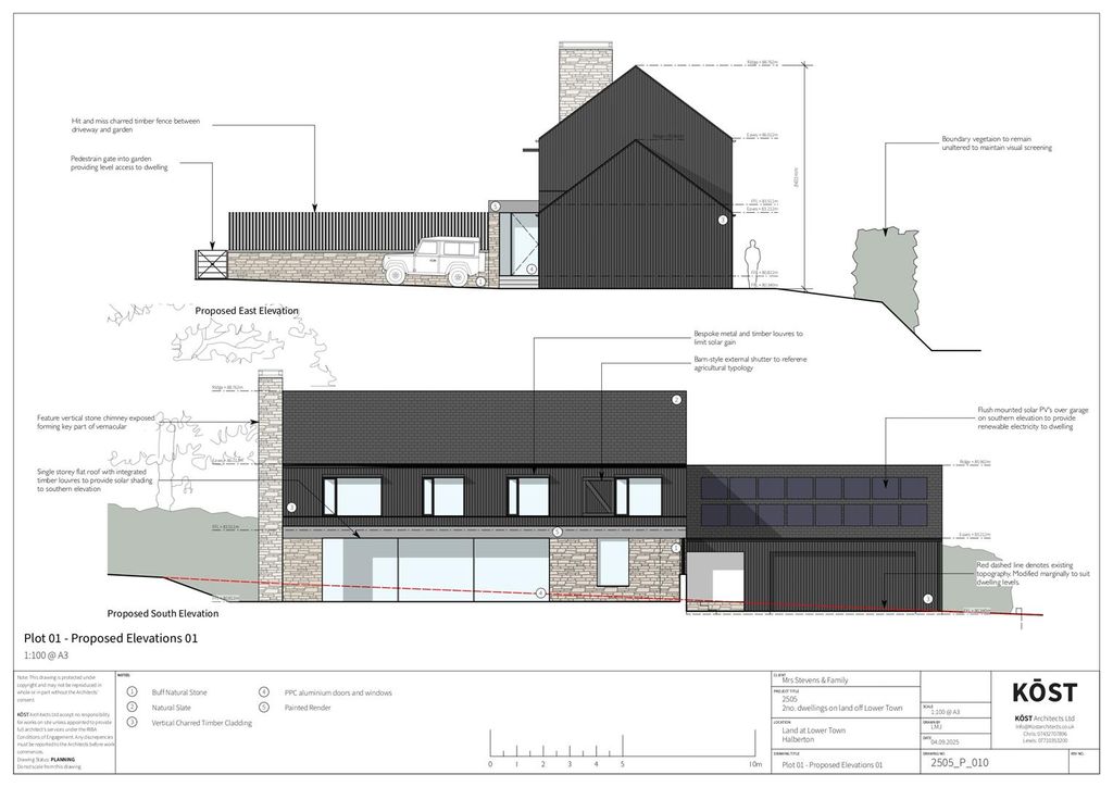 Property photo 3 of 8 Plot 01 - Proposed Elevations