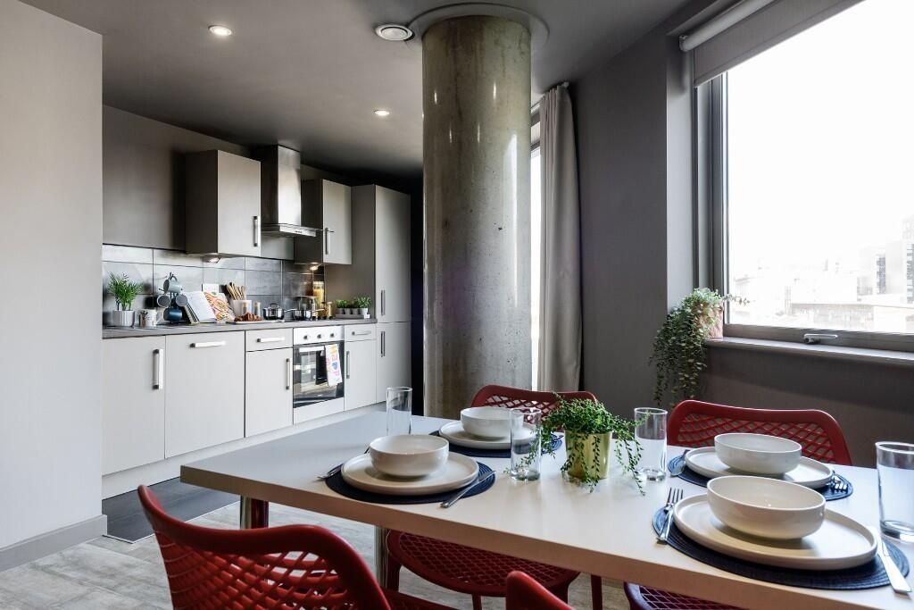 Property photo 3 of 7 Bright And Modern Kitchen With Large Windows Allow...