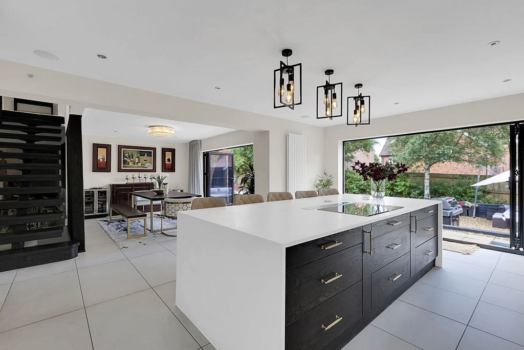 Property photo 2 of 38 Open Plan Kitchen Dining With Bi-Folds To Garden