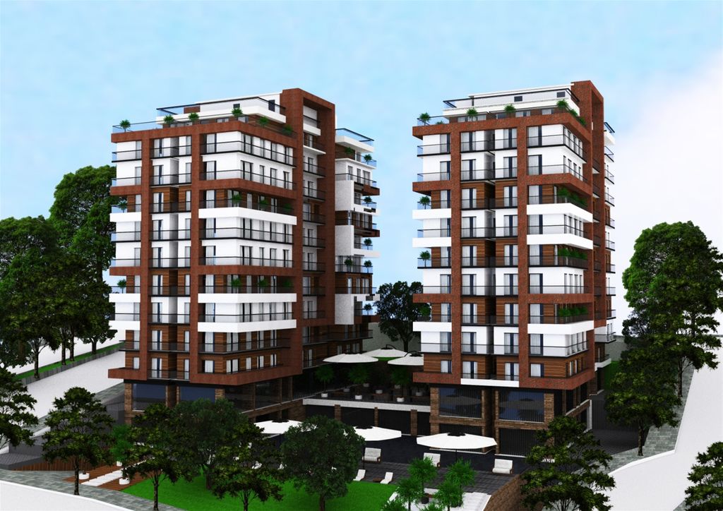 Property photo 1 of 12 Trendy Istanbul Off-Plan Apartments In Kagithane For Sale - Main View Of Complex Of Apartments