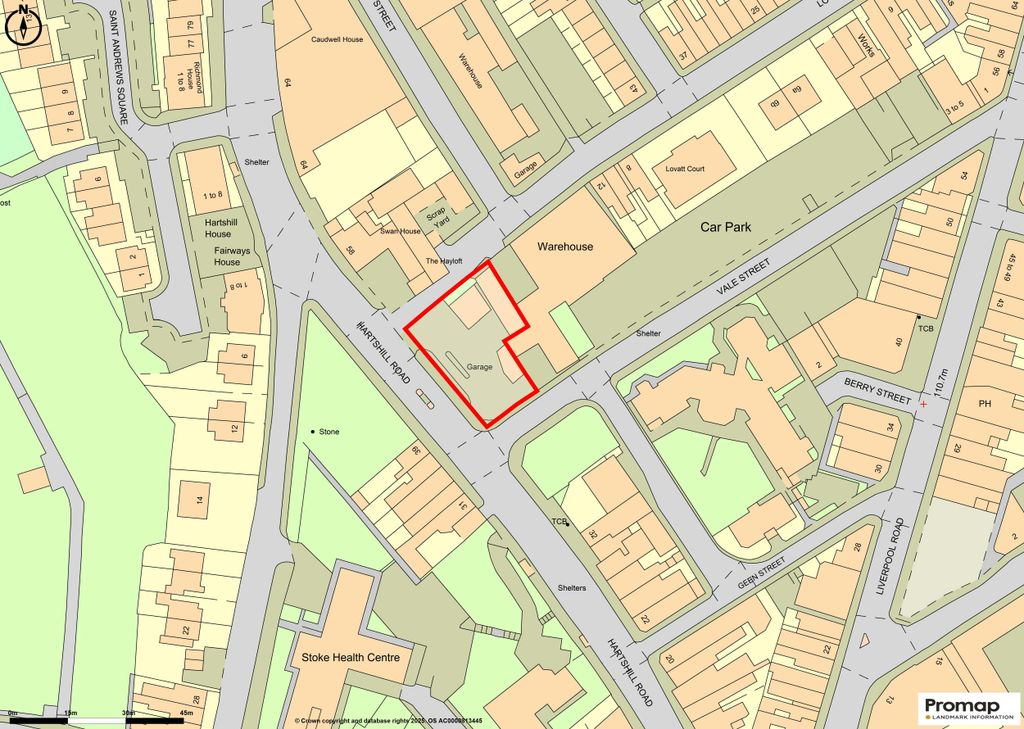 Property photo 1 of 4 Hartshill Stoke Os Plan.Jpg