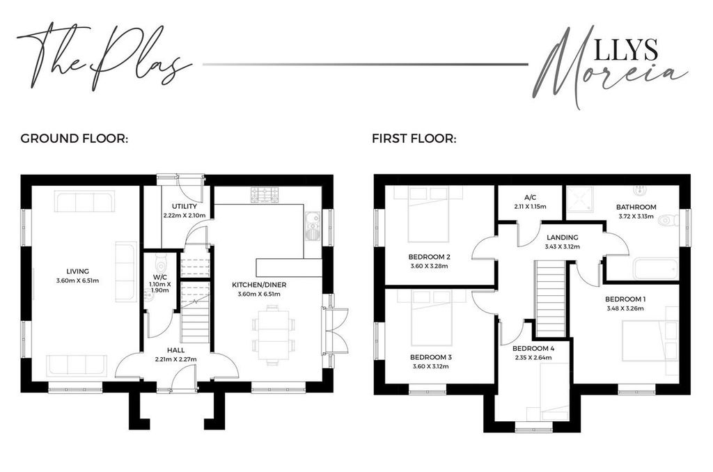 Property photo 2 of 8 The Plas Floor Plan.Jpg