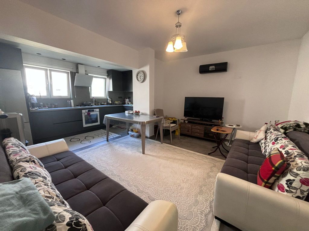 Property photo 3 of 10 Completely Renovated Apartment In Dalyan For Sale - Lounge, Kitchen And Dining Area
