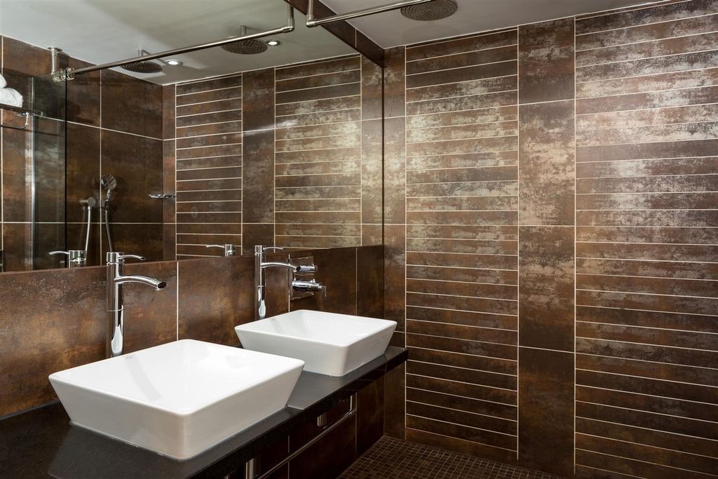 Property photo 2 of 5 Modern Bathroom With Twin Vessel Sinks...