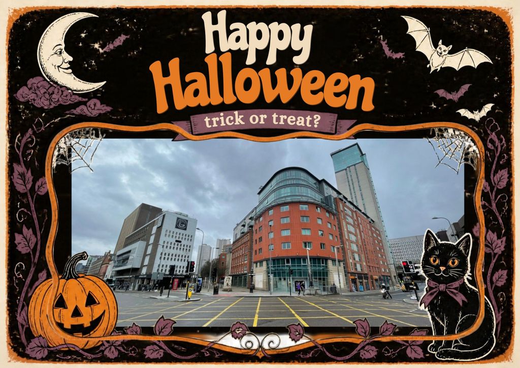 Property photo 1 of 28 Orange Simple Happy Halloween Instagram Post-13