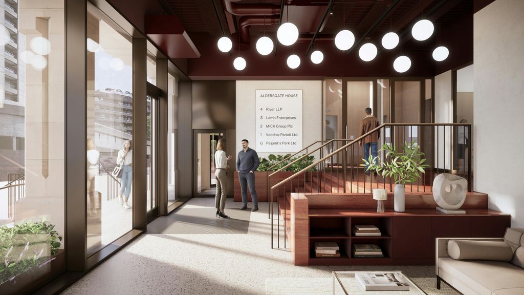 Property photo 2 of 4 2 Aldersgate House Lobby.Jpg