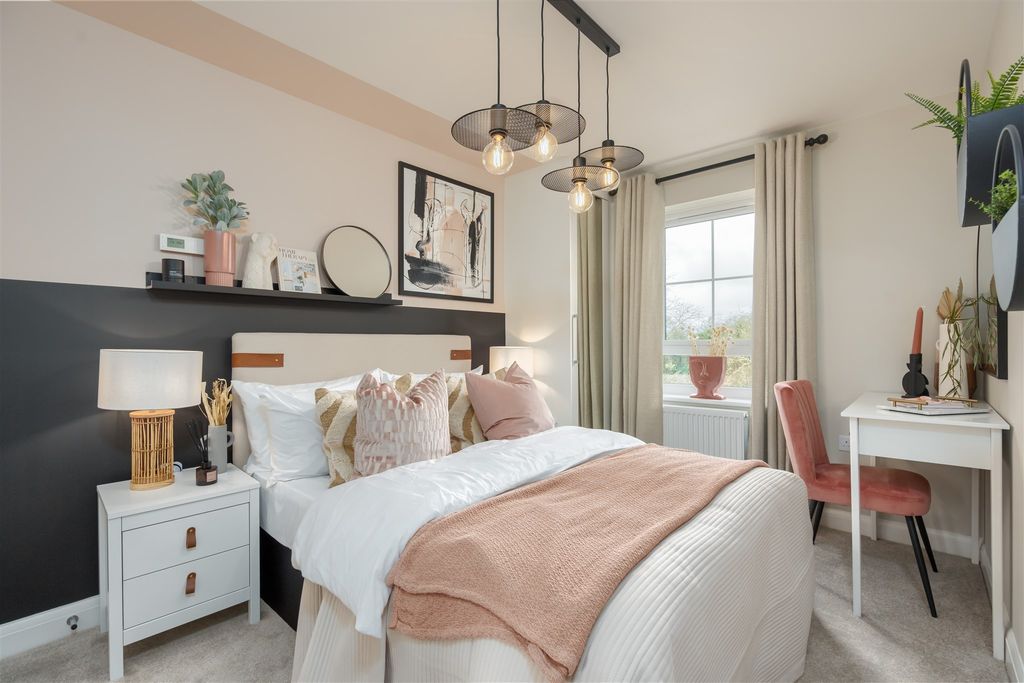 Property photo 3 of 7 Internal View Of The Maidstone Bedroom 1. 3 Bed Home.