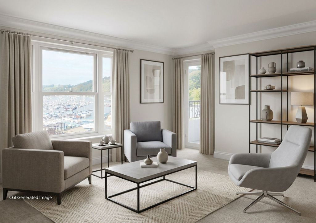 Property photo 3 of 11 CGI Of 2 Marina View Sitting Room