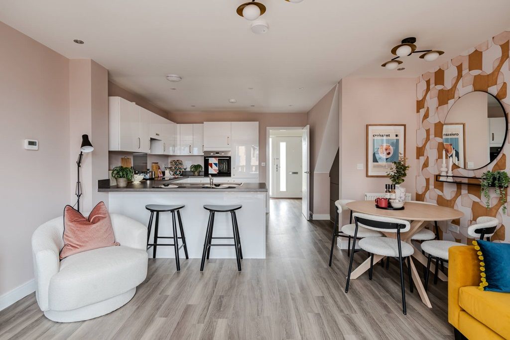 Property photo 3 of 13 The Open-Plan Layout Is Perfect For Socialising And Maximises Space