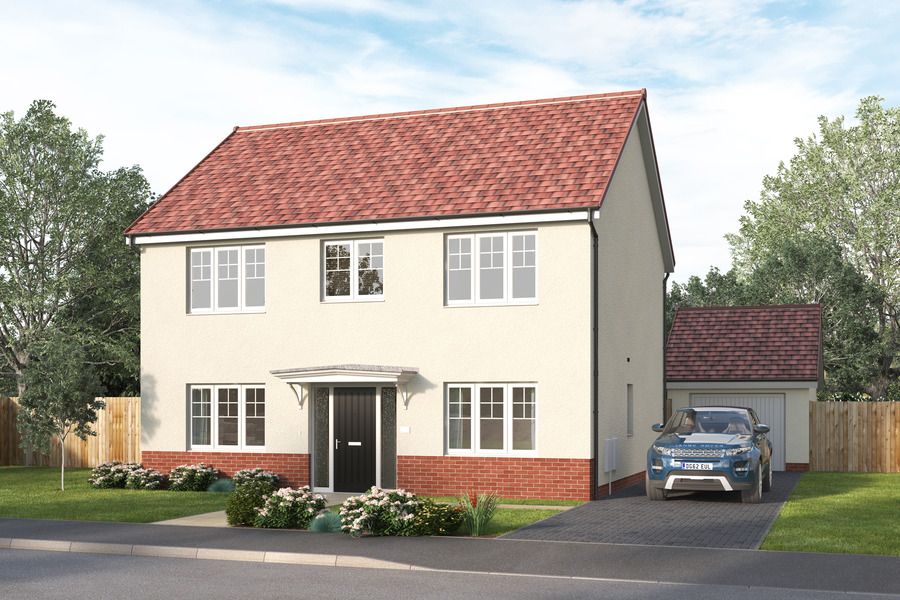 Property photo 1 of 6 Computer Generated Image, Indicative Exterior, New Build Home