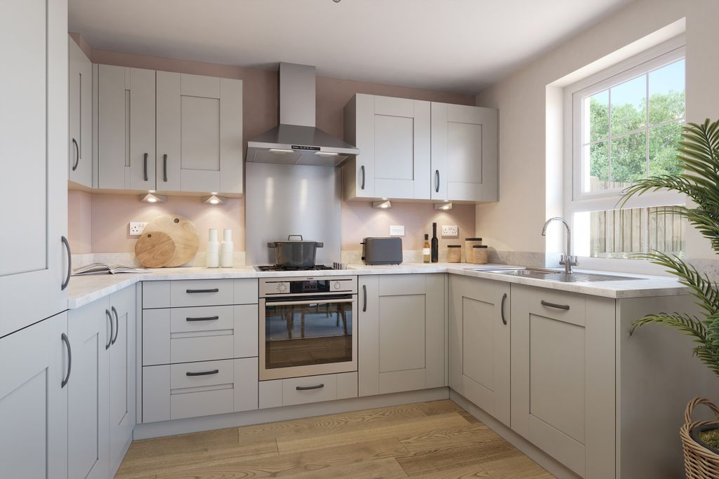 Property photo 3 of 9 Kitchen In 3 Bed Blyford