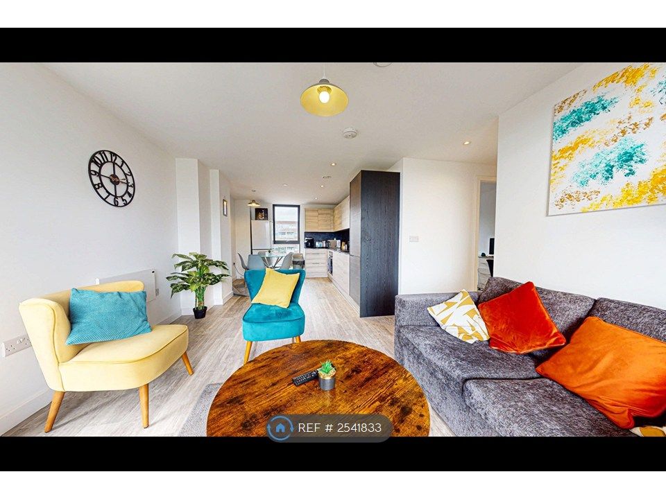 Property photo 2 of 8 Open-Plan Lounge - Furnished Flat
