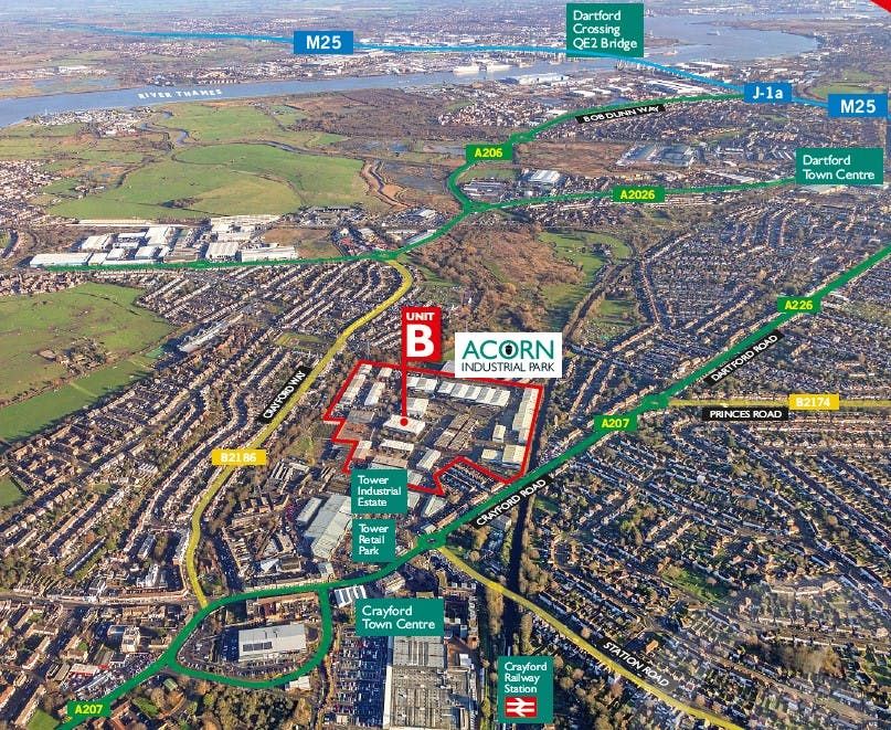 Property photo 1 of 2 Crayford Unit B Acorn Aerial.Jpg