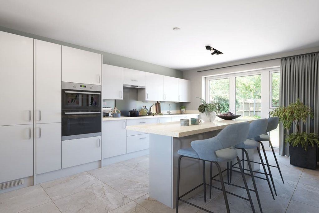 Property photo 1 of 15 Cook And Bake With The Family With A Modern Fitted Kitchen