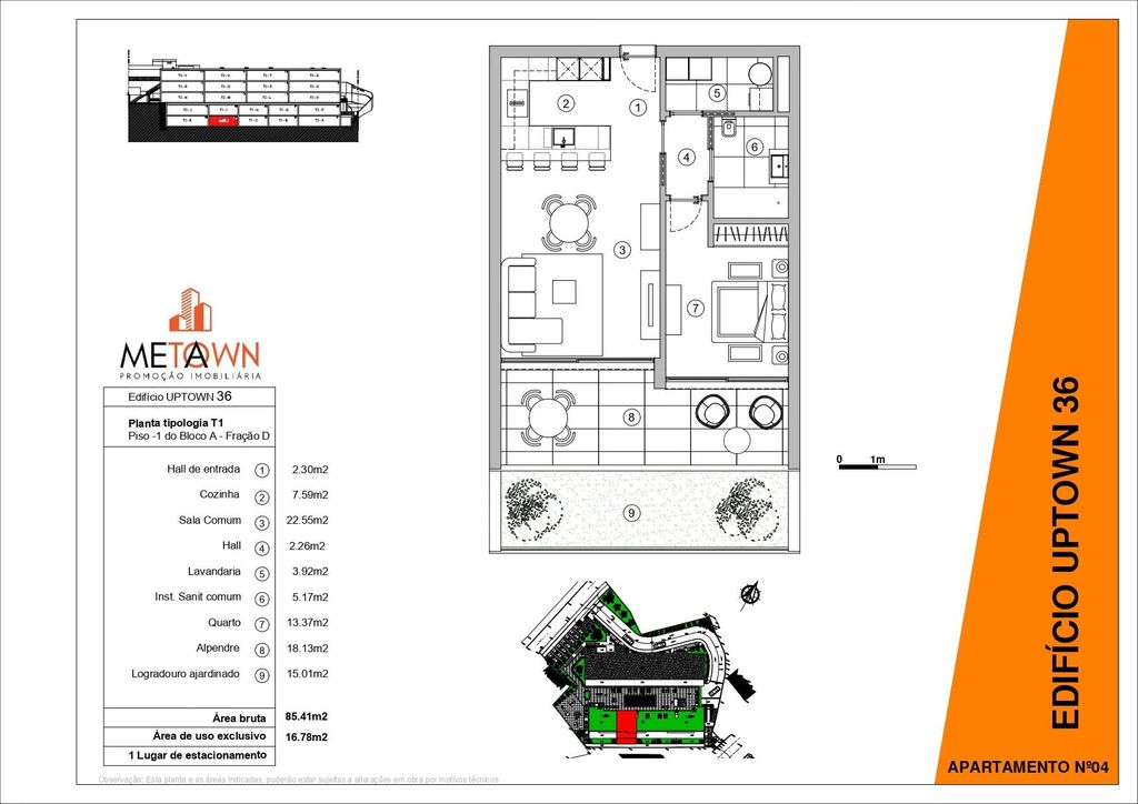 Property photo 1 of 1 1-Bedroom Apartment Under Construction For Sale In Santa Luzia, Funchal