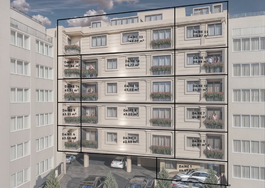 Property photo 2 of 14 Spacious Investment Properties In Istanbul City Centre For Sale - Modern Apartments