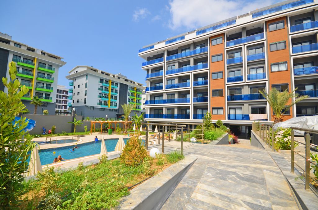 Property photo 3 of 25 Alanya Apartment For Sale In Kargicak - Gorgeous Exterior Spaces And Aquapark For The Kids